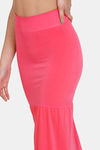 Zivame All Day Flared Mermaid Reversible Saree Shapewear - Pink Orange — thumbnail 11